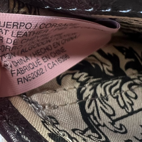 juicy couture grey leather locket heart wallet - Picture 7 of 7